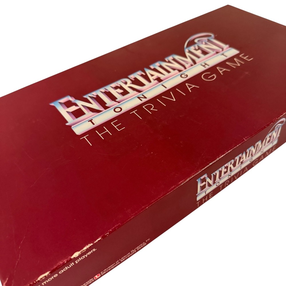 Lakeside Entertainment Tonight The Trivia Game Vintage 1984 Board Game Complete